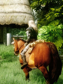 《上古卷轴5：天际》游戏场景壁纸