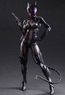 《蝙蝠侠》科幻版猫女手办图赏