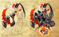 《战斗吧剑灵》角色原画手稿壁纸