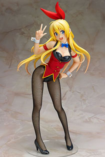 《伪恋》桐崎千棘黑丝兔女郎手办图赏