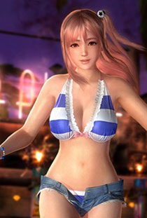 《死或生5》新DLC萌妹比基尼图赏