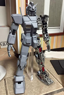 电动元祖高达亮相C3展现场图集