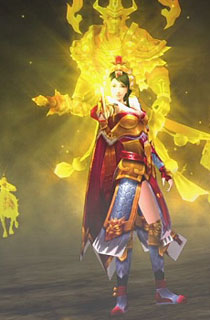 《新倩女幽魂》新职业战魂女甲截图