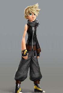 《最终幻想7》主角皮克斯风格绘画图