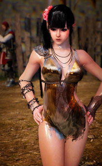 《黑色沙漠》御姐湿身诱惑图赏