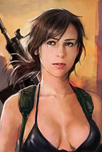 《合金装备5：幻痛》人物艺术图图赏