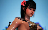 《黑色沙漠》御姐湿身诱惑图赏