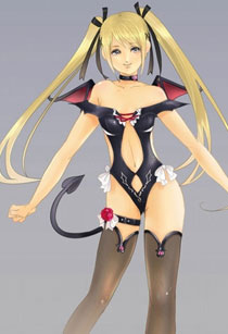 《死或生：沙滩排球3》初回特典全身像