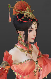 《剑网3》重制版模型首曝截图