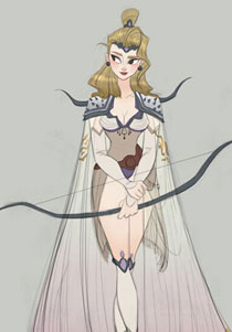 《最终幻想》迪士尼风人设图图赏