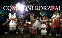 《最终幻想14》圣诞节主题截图