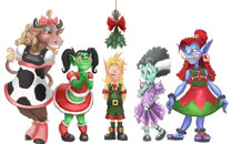 暴雪公布2015年圣诞节贺卡图赏