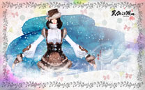 《笑傲江湖ol》精美圣诞设定壁纸