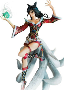 《英雄联盟》九尾妖狐阿狸性感手办