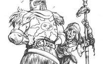 国外玩家自制《黑暗之魂》插画