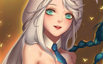 玩家自制《英雄联盟》兔女郎同人图